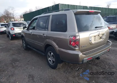 2008 Honda Pilot Ex-L from USA, damaged, VIN 5FNYF18778B031350